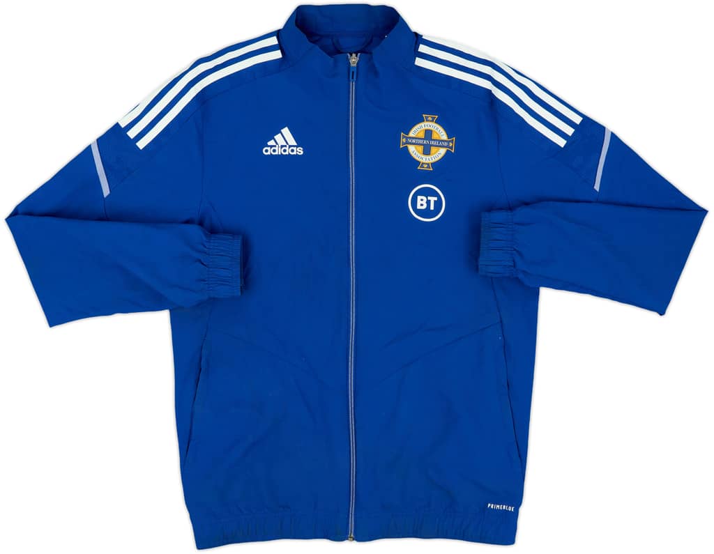 2021-22 Northern Ireland adidas Track Jacket - 6/10 - (S)
