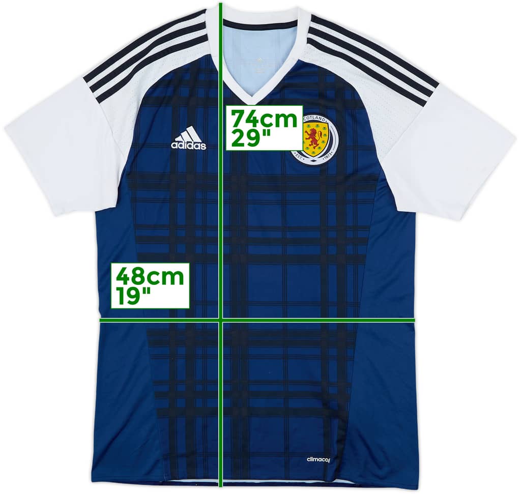 2015-17 Scotland Home Shirt - 9/10 - (M)