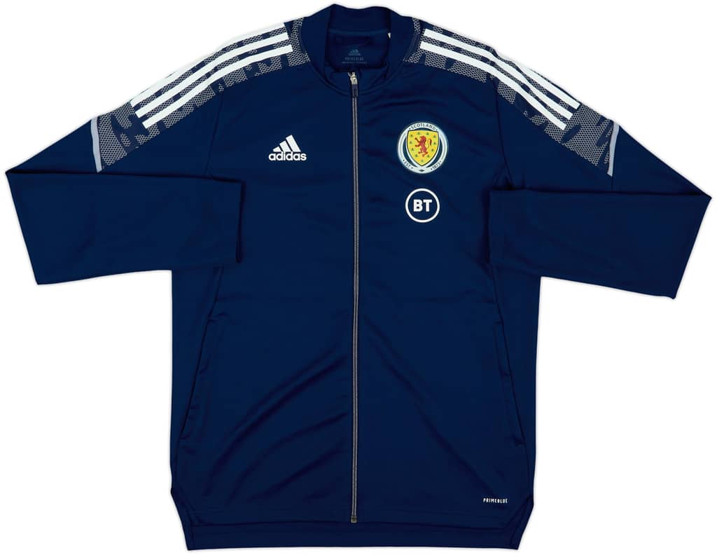 2021-22 Scotland adidas Track Jacket - 9/10 - (L)