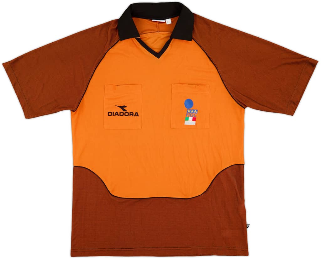 1999-00 Italy Diadora Referee Shirt - 9/10 - (XL)