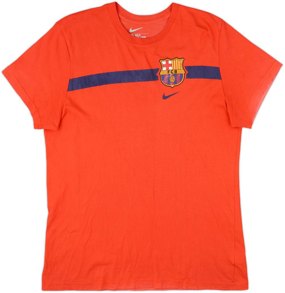 2014-15 Barcelona Nike Cotton Tee - 7/10 - (XL)