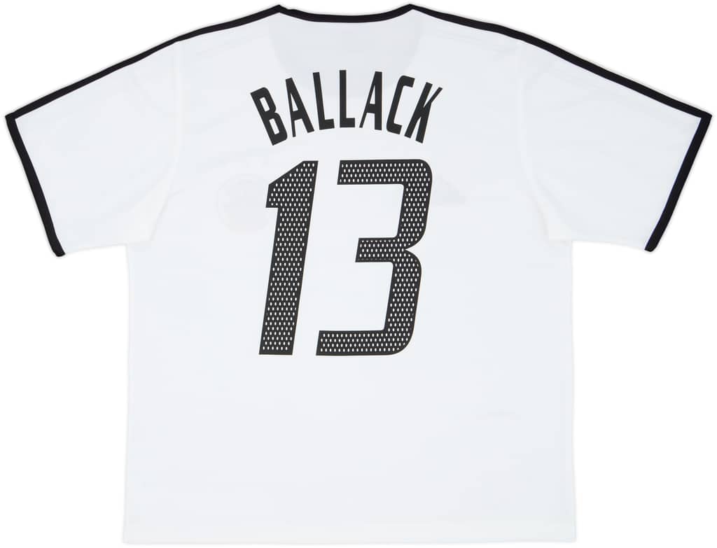 2002-04 Germany Basic Home Shirt Ballack #13