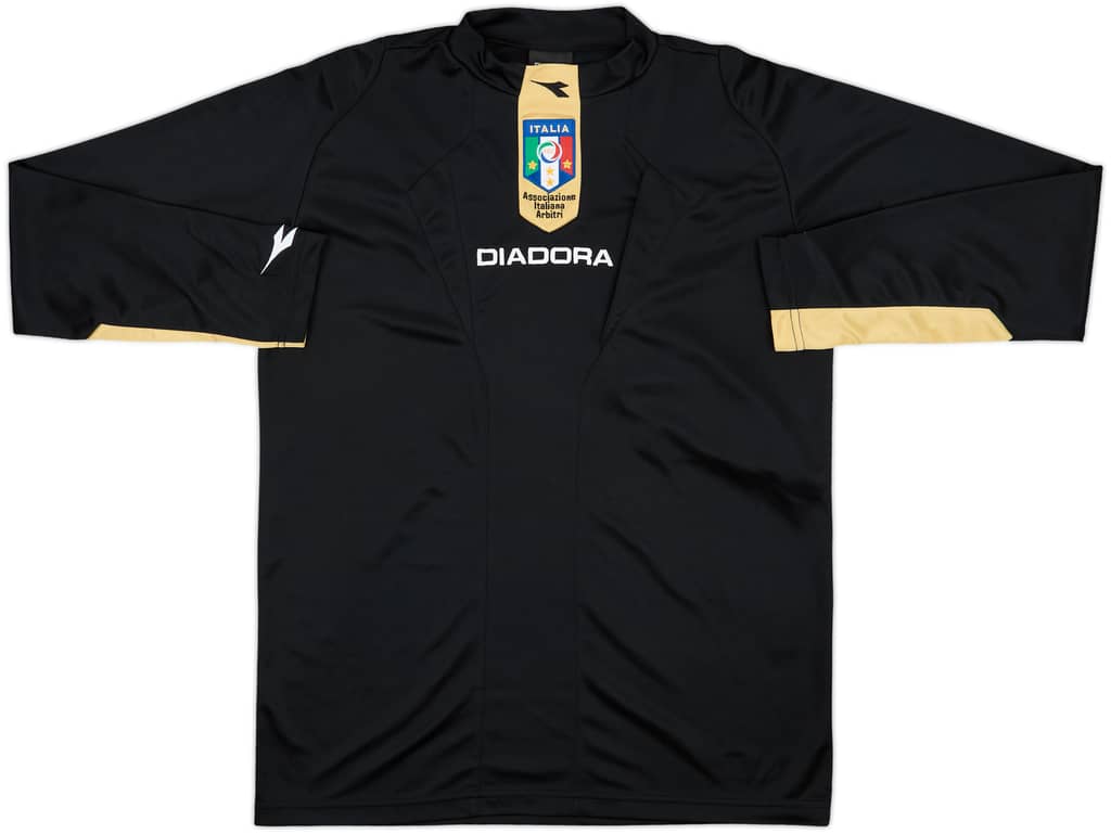 2000s Italy Diadora Referee L/S Shirt - 8/10 - (S)