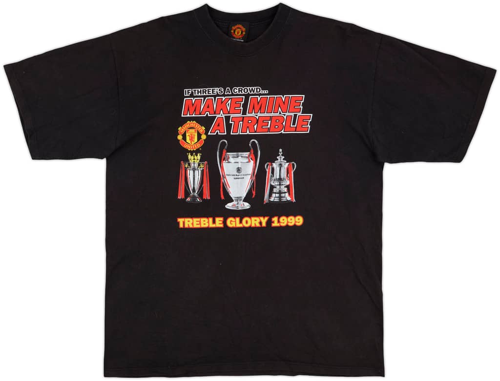 1999 Manchester United Graphic Tee - 10/10 - (XL)