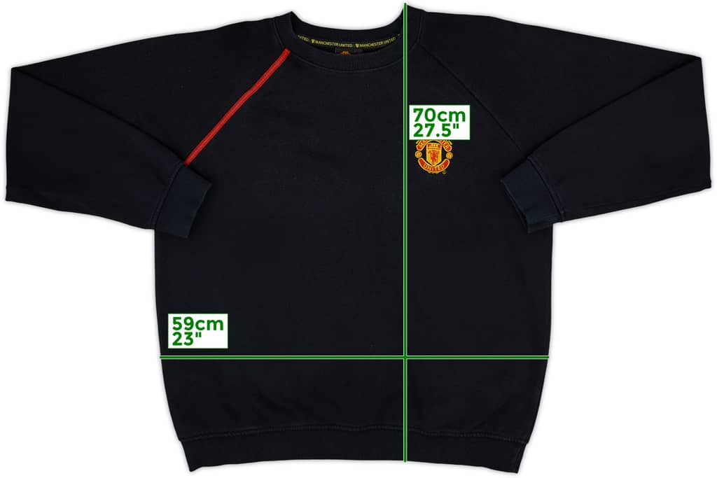 2000s Manchester United Sweat Top - 8/10 - (XL)