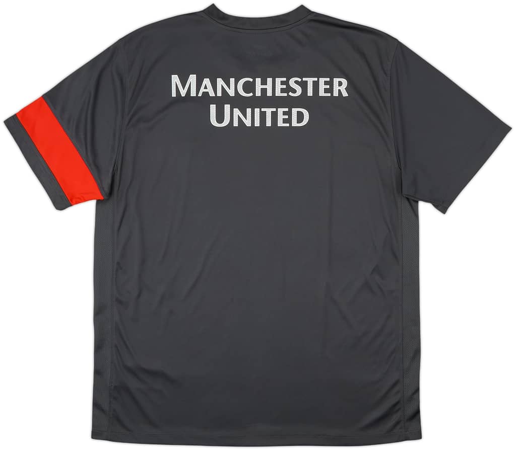 2010-11 Manchester United Nike Training Shirt - 8/10 - (XL)