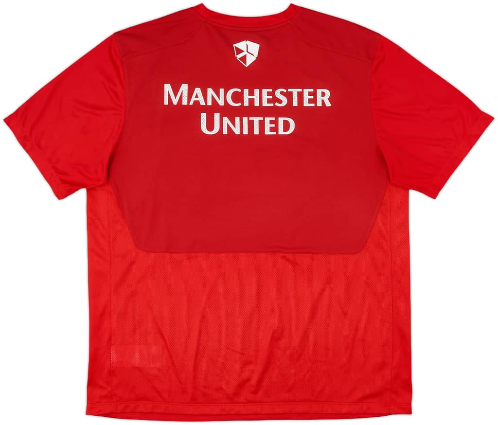 2012-13 Manchester United Player Issue Nike Training Shirt - 9/10 - (XL)