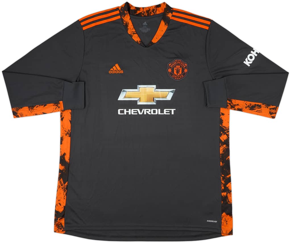2020-21 Manchester United GK Shirt De Gea #1 - 9/10 - (XXL)