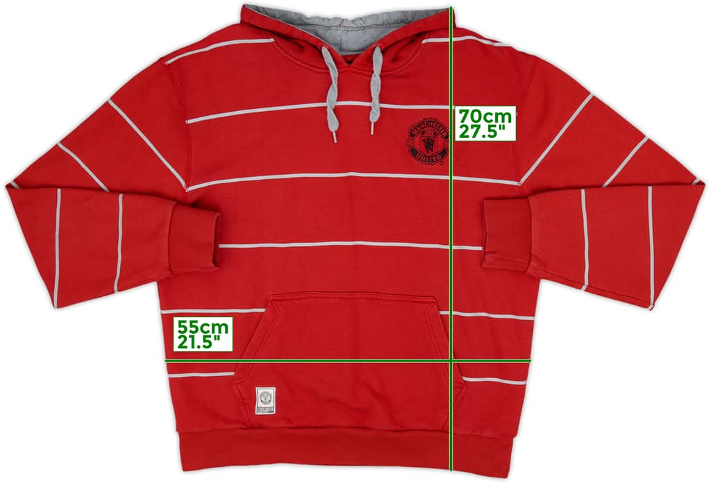 2010s Manchester United Hoodie - 9/10 - (XL)