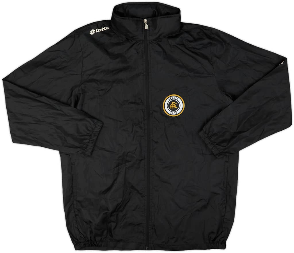 2012-13 Spezia Lotto Hooded Rain Jacket - 9/10 - (XL.Boys)