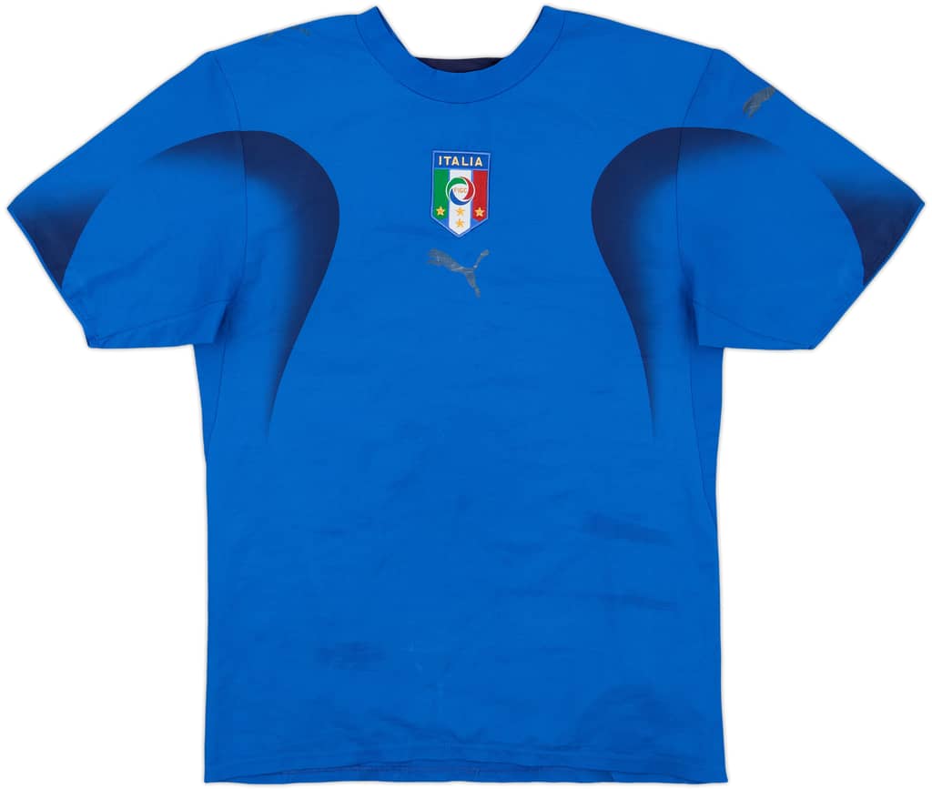 2006 Italy Home Shirt - 4/10 - (S)