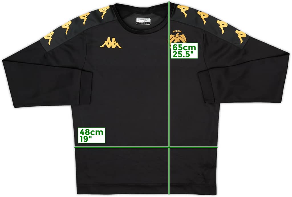 2023-24 Spezia Kappa Sweat Top - 9/10 - (M)