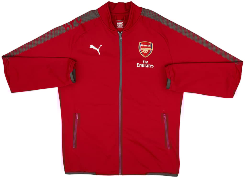 2017-18 Arsenal Puma Track Jacket - 10/10 - (XL)