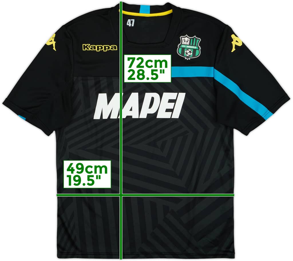 2015-16 Sassuolo Kappa Training Shirt - 7/10 - (M)