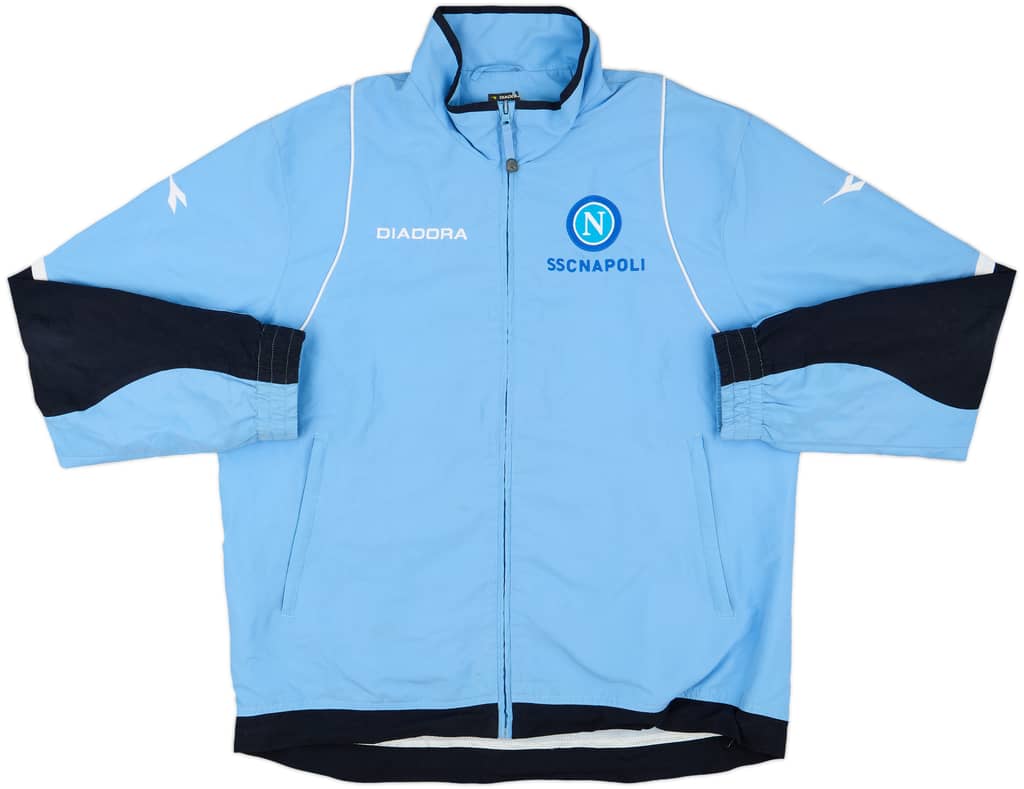 2007-08 Napoli Diadora Track Jacket - 8/10 - (XL)