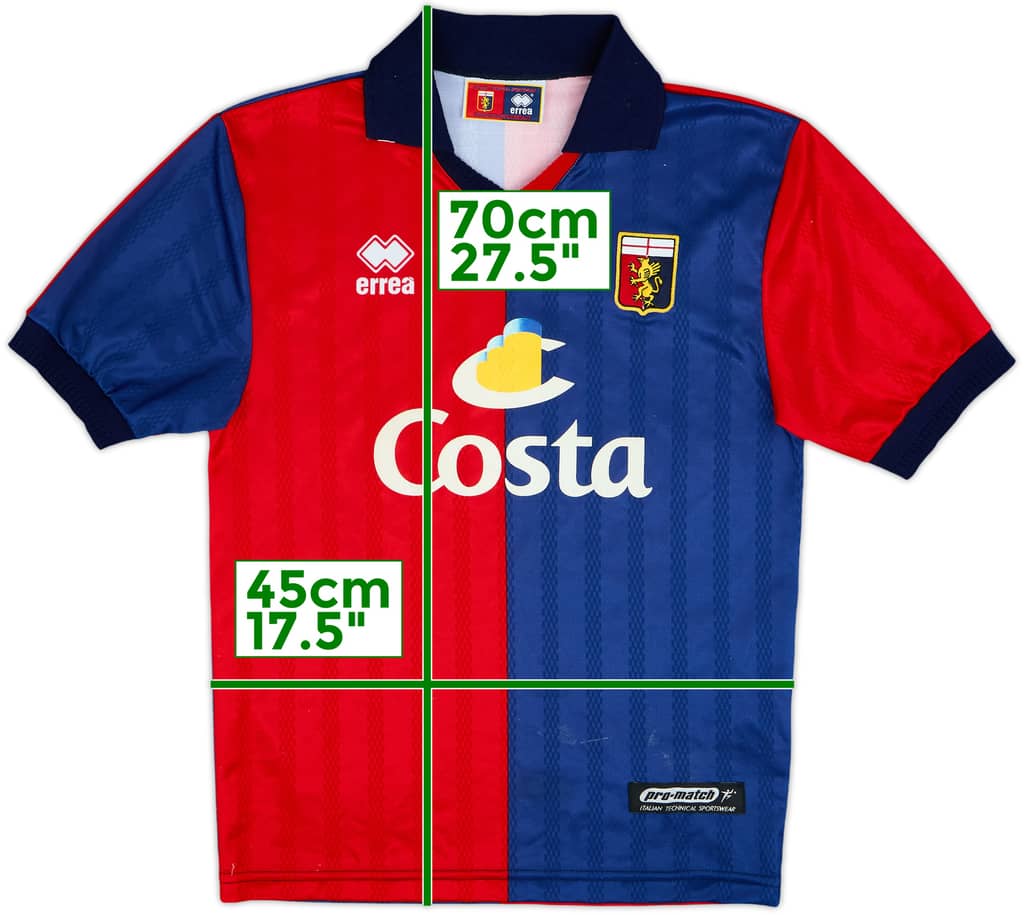2002-03 Genoa Home Shirt - 7/10 - (XL.Boys)