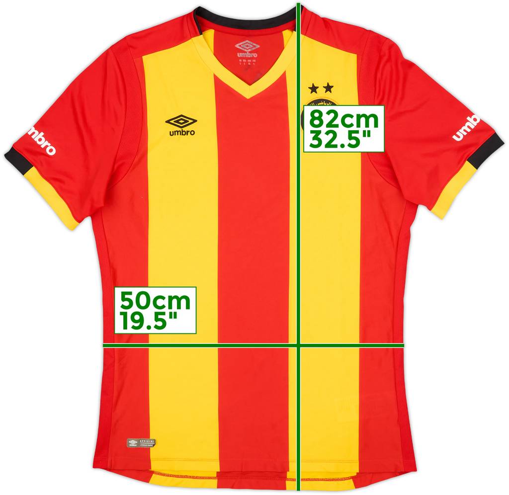 Camiseta de local de Esperance de Tunis 2017-18 - 8/10 - (L)