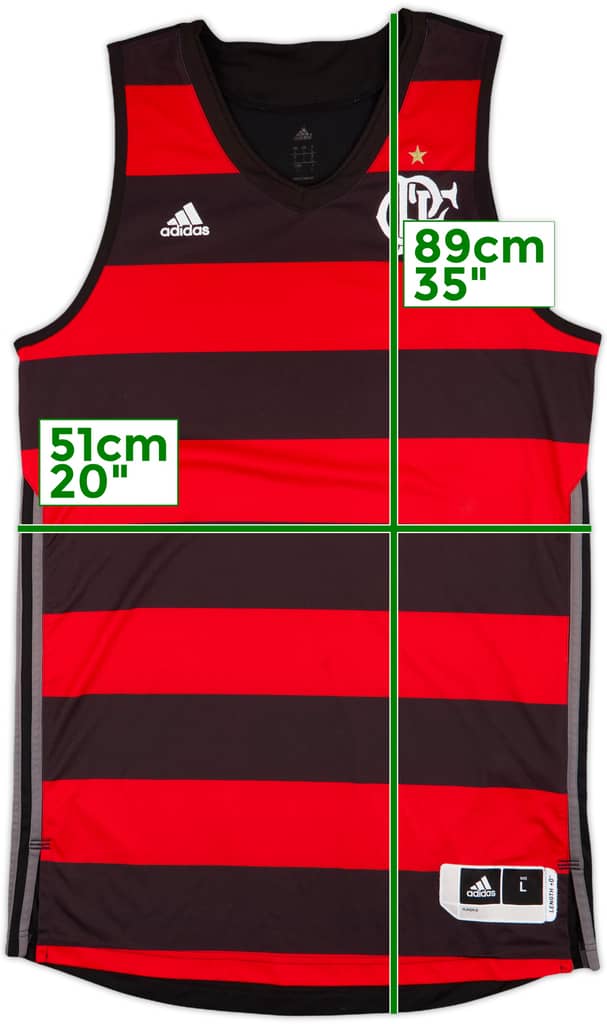2015 Flamengo Basketball Home Jersey - 9/10 - (L)