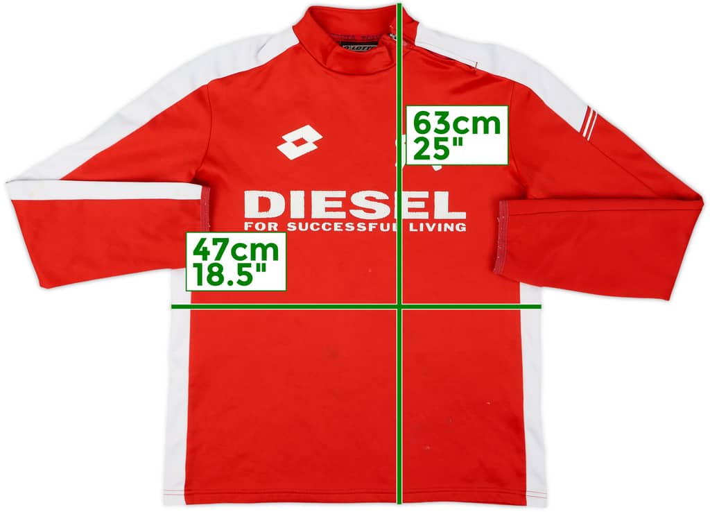 2018-19 Vicenza Lotto 1/4 Zip Drill Top - 5/10 - (L)