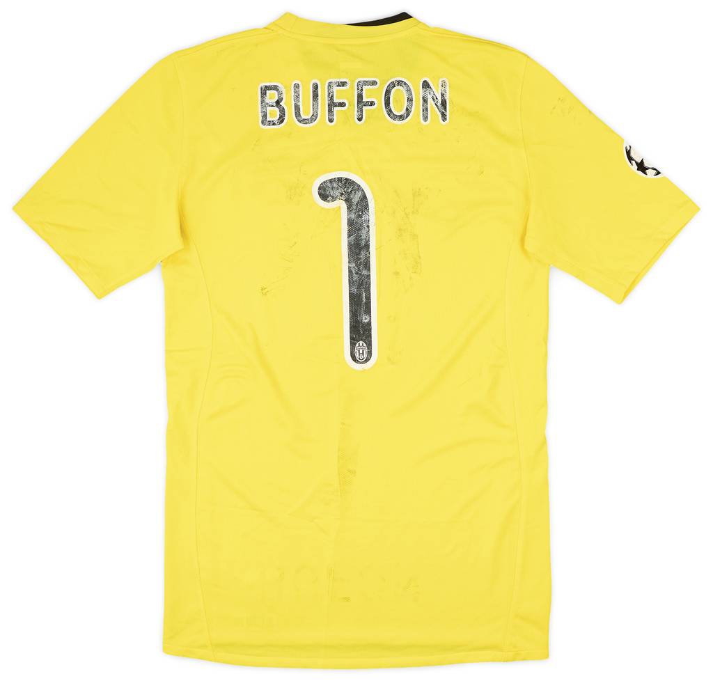 2008-09 Juventus GK S/S Shirt Buffon #1 - 4/10 - (L)