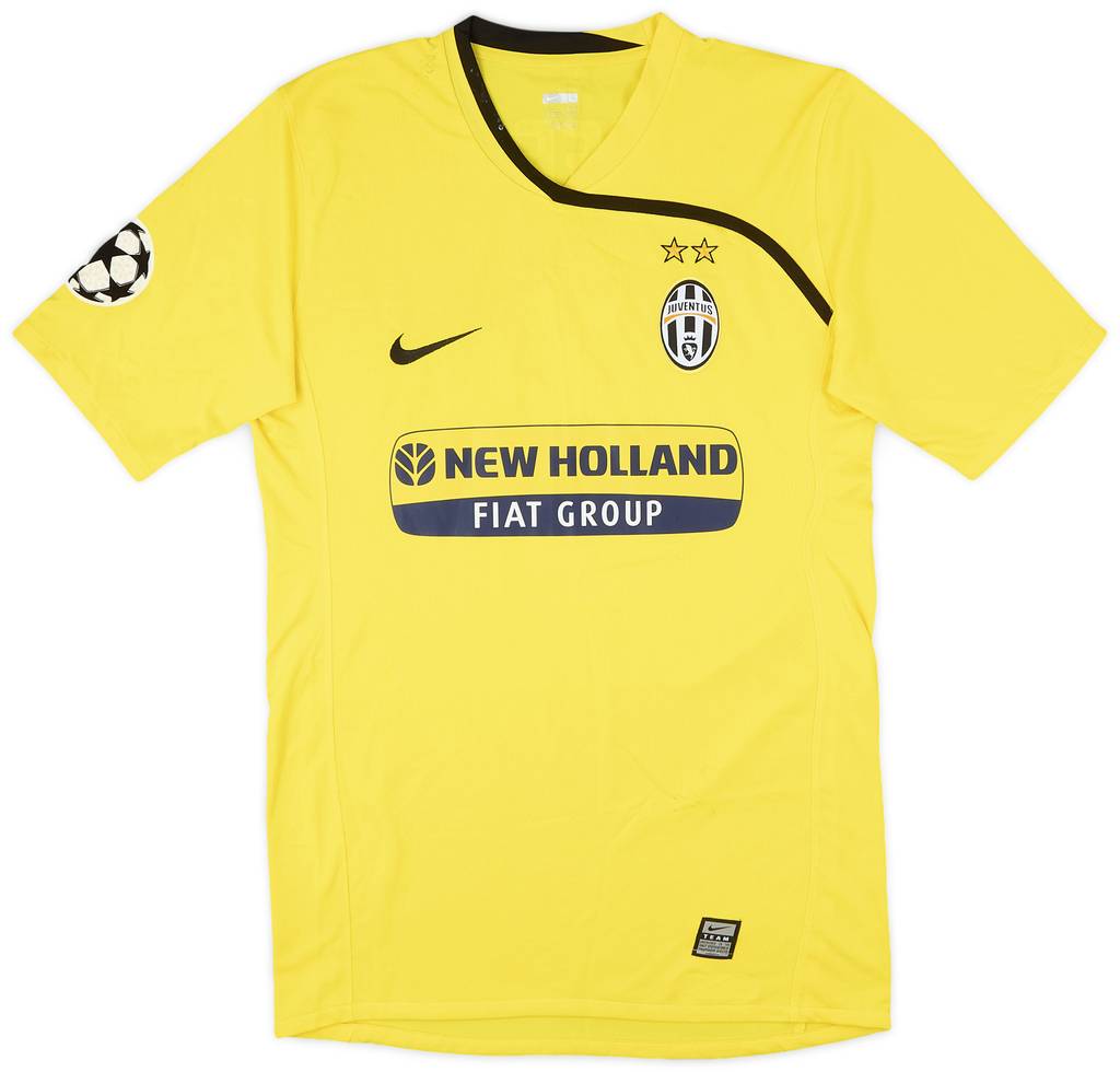 2008-09 Juventus GK S/S Shirt Buffon #1 - 4/10 - (L)