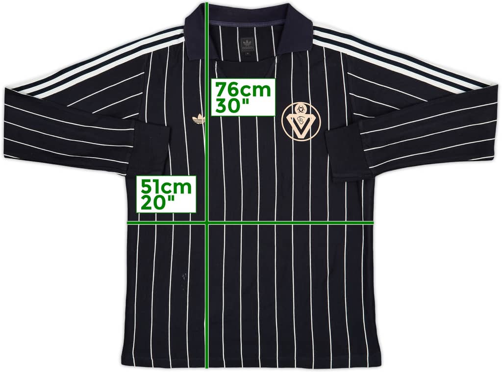 2004-05 Bordeaux '1984' adidas Originals Reissue Home L/S Shirt - 7/10 - (M)