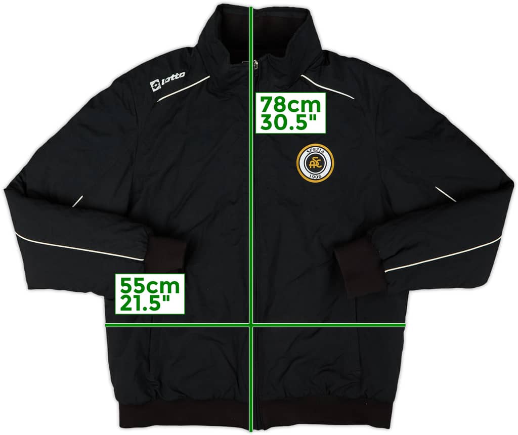 2013-14 Spezia Lotto Padded Bench Coat - 10/10 - (L)