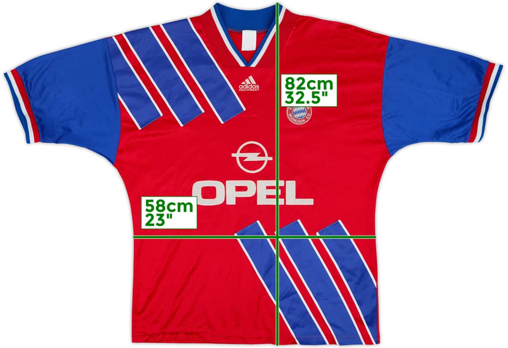 1993-95 Bayern Munich Home Shirt - 5/10 - (XL)