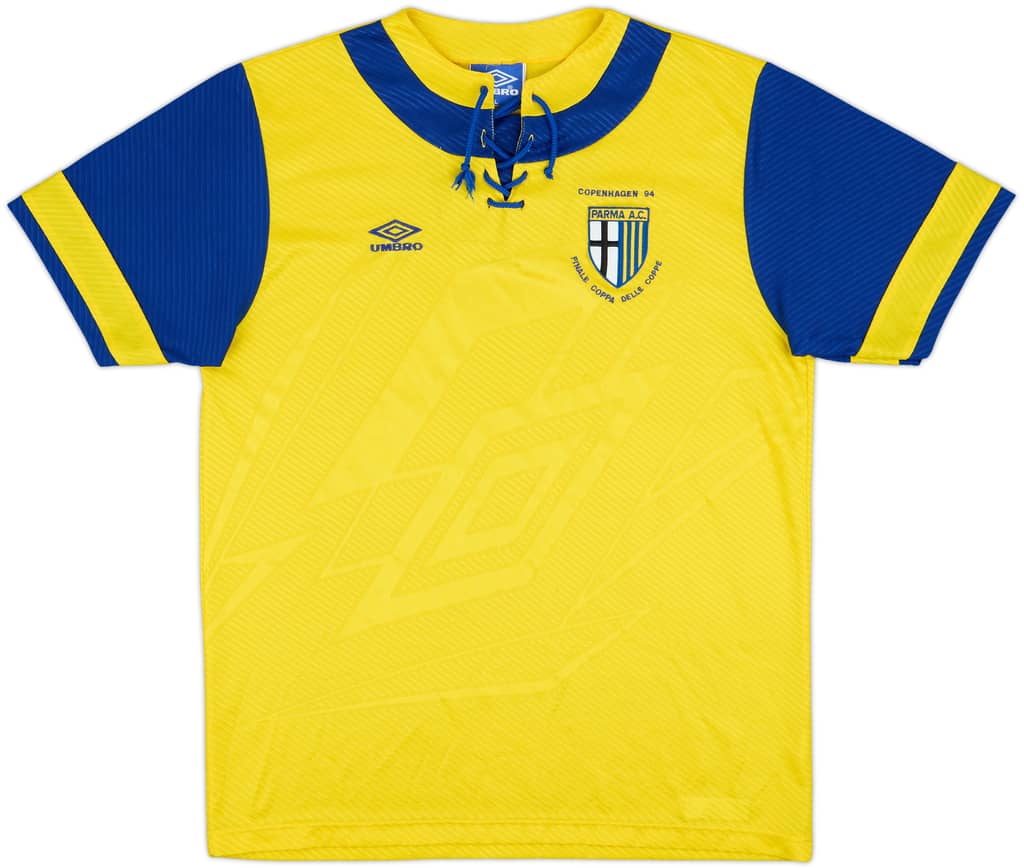 1993-94 Parma 'Finale Coppa delle Coppe' Away Shirt - 7/10 - (L)