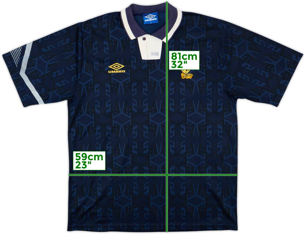 1991-94 Scotland Home Shirt - 8/10 - (XL)