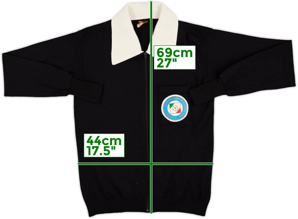 1980s Italy Referee L/S Shirt - 8/10 - (M)