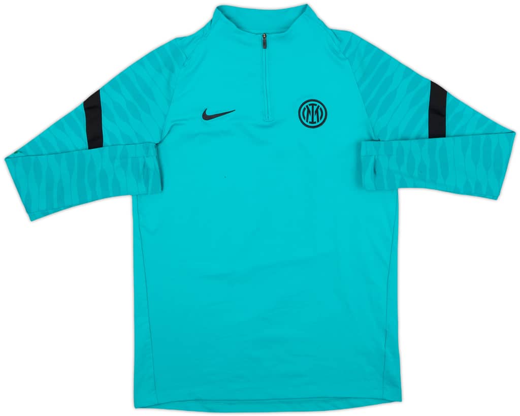 2021-22 Inter Milan Nike 1/4 Zip Drill Top - 7/10 - (M)