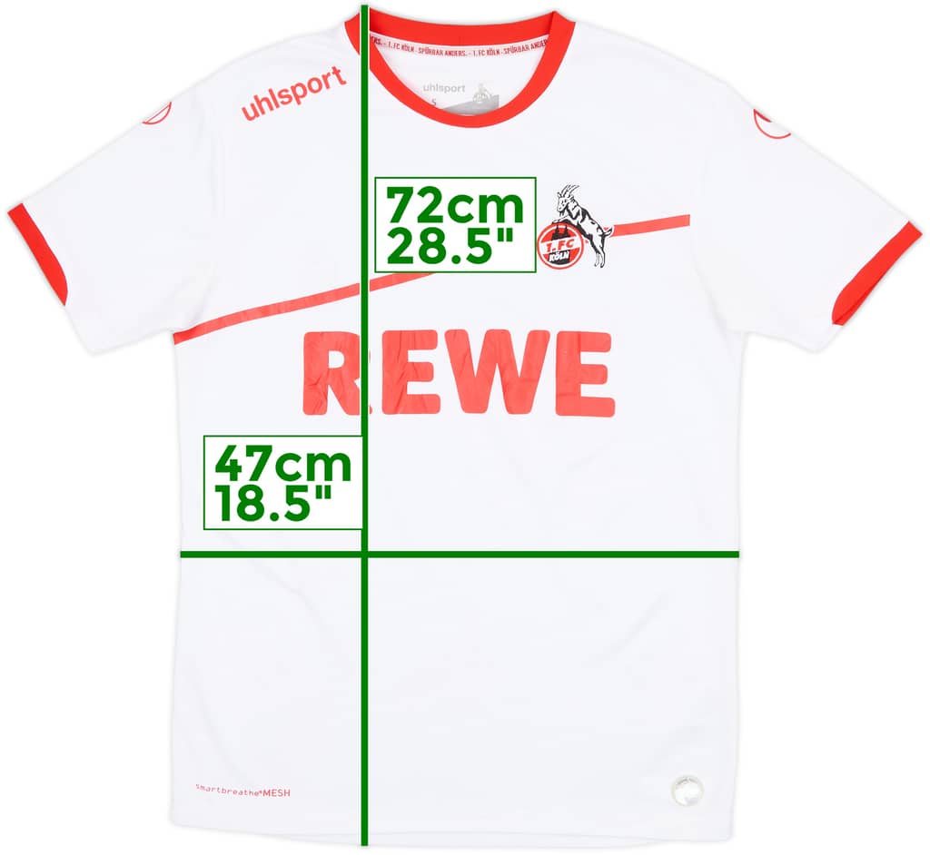 2018-19 FC Koln Home Shirt - 6/10 - (S)