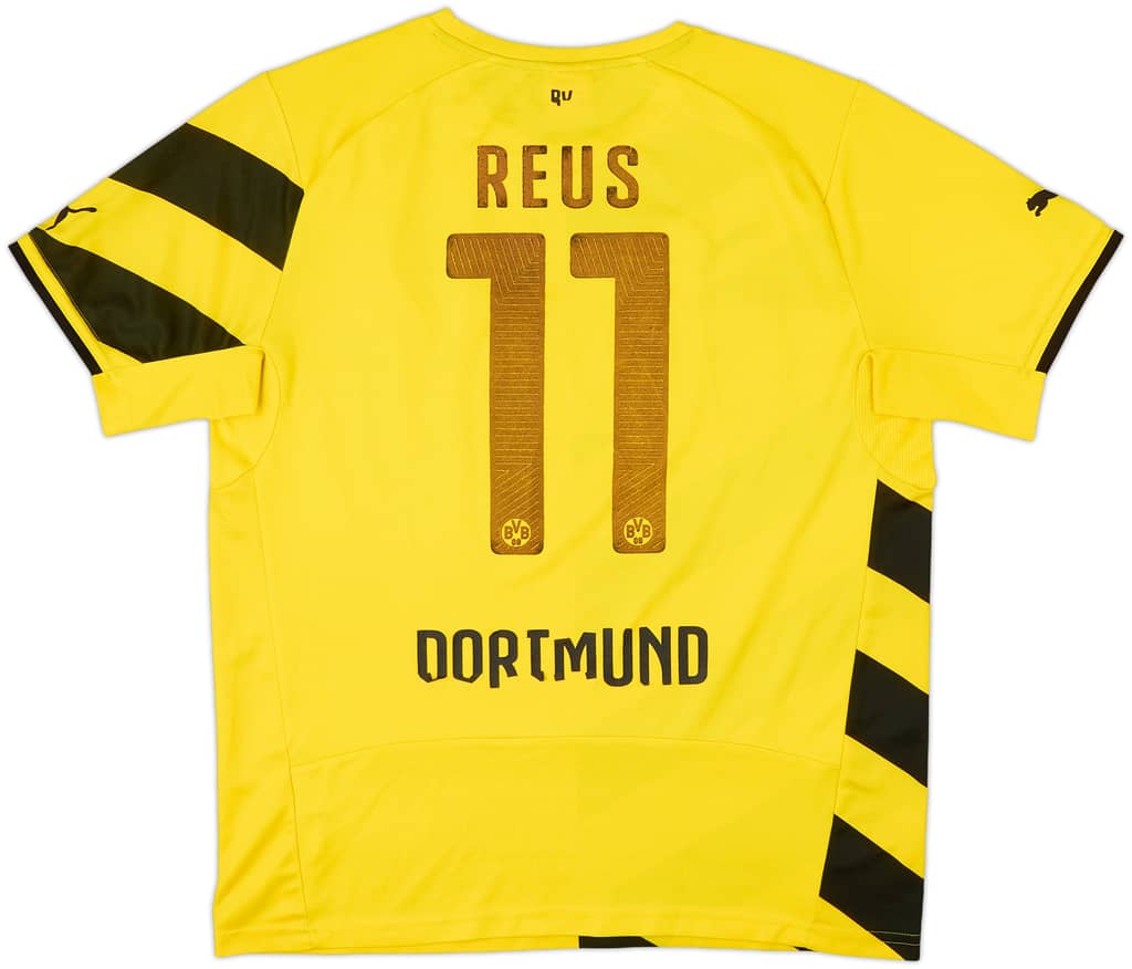 2014-15 Borussia Dortmund Home Shirt Reus #11 - 4/10 - (L)