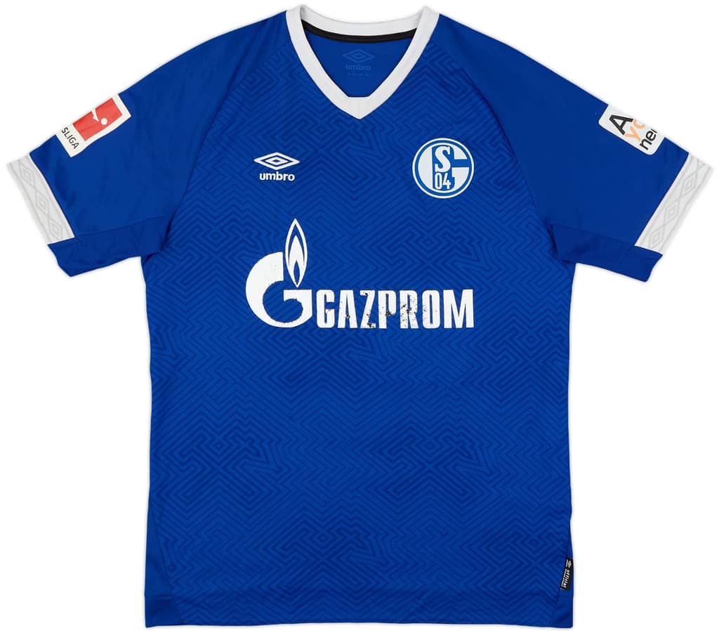 2018-19 Schalke Home Shirt Harit #25 - 5/10 - (L)