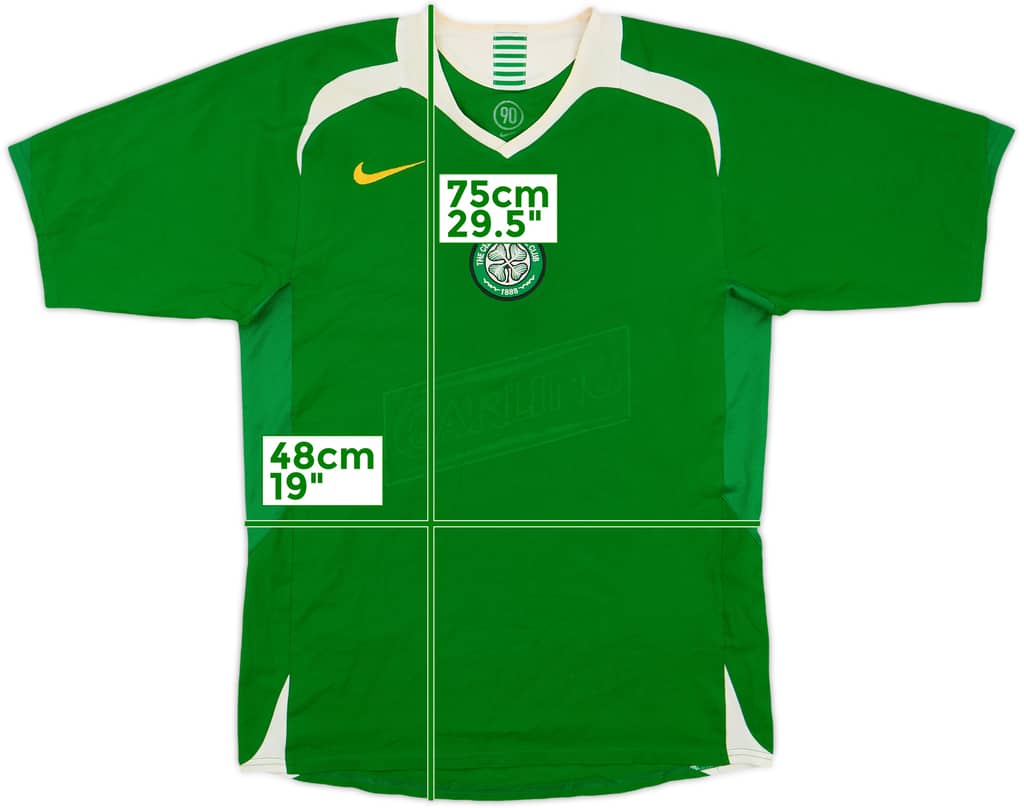 2005-06 Celtic Away Shirt - 4/10 - (M)