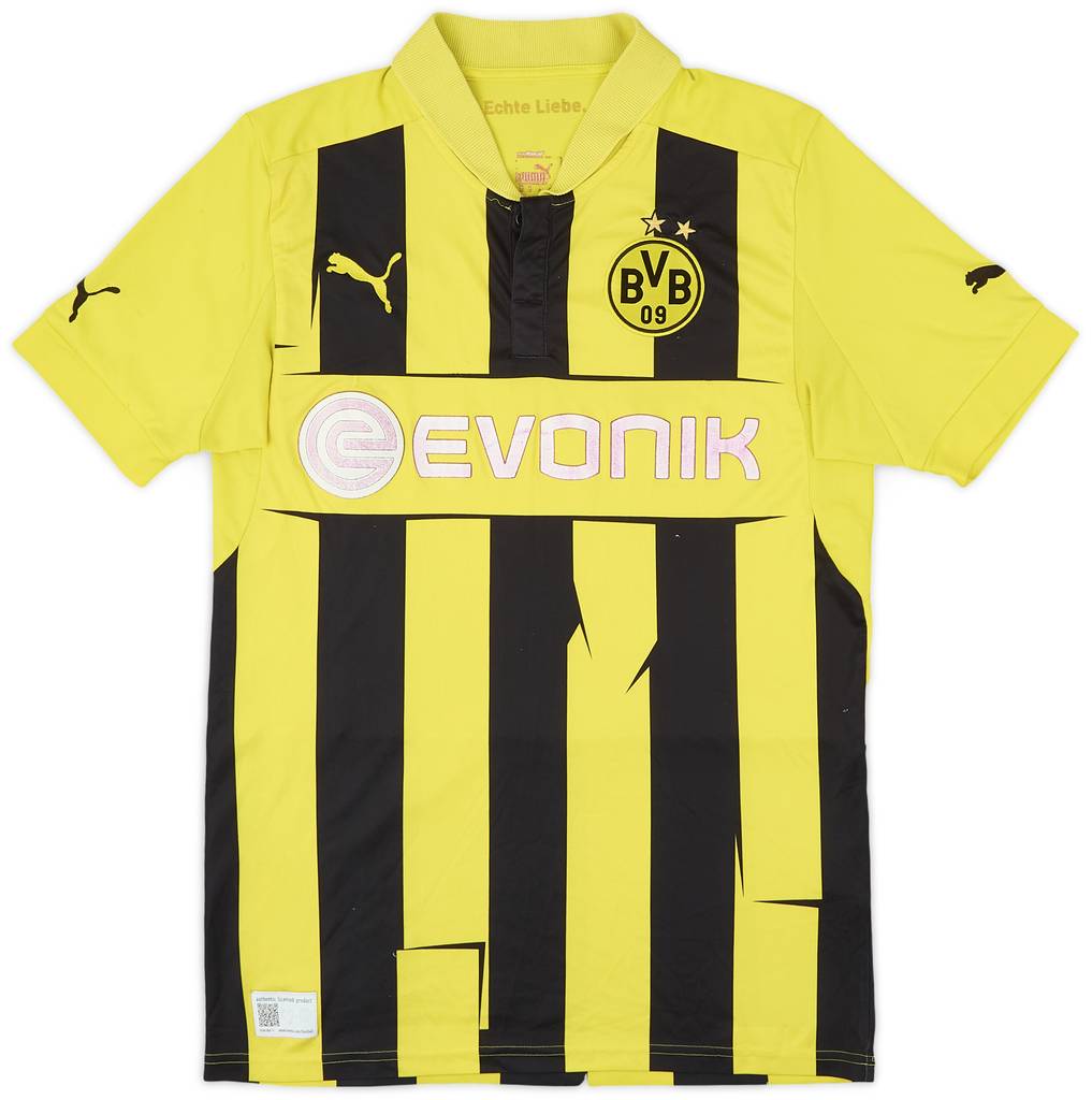 2012-13 Borussia Dortmund European Home Shirt - 4/10 - (M)