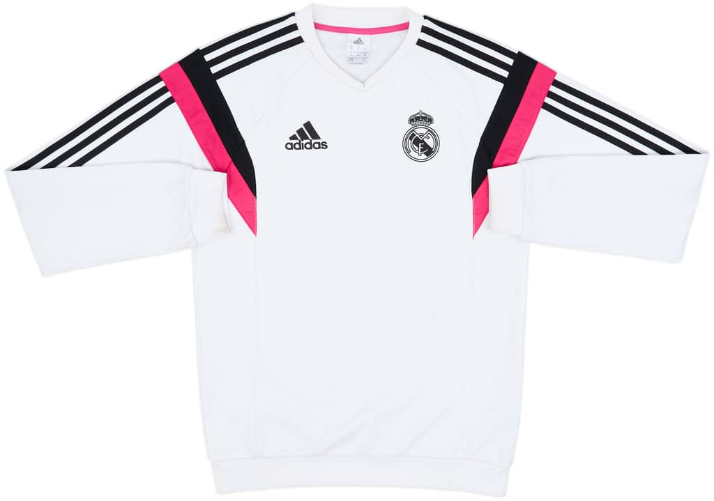 2014-15 Real Madrid adidas Sweat Top - 7/10 - (XS)