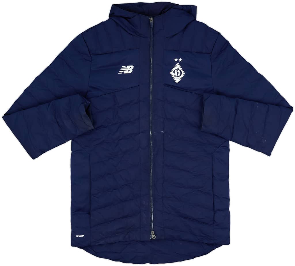 2021-22 Dynamo Kyiv New Balance Padded Bench Coat - 7/10 - (M)