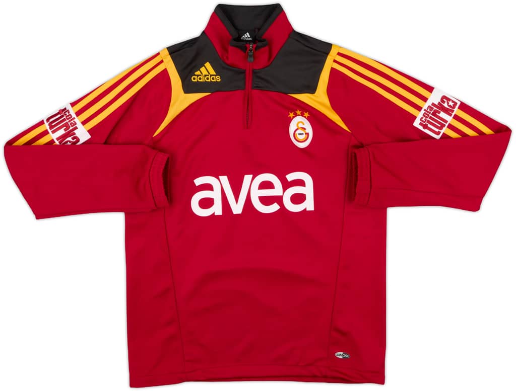 2007-08 Galatasaray adidas 1/4 Zip Training Top - 8/10 - (M)