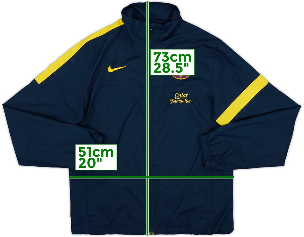 2012-13 Barcelona Nike Track Jacket - 6/10 - (M)