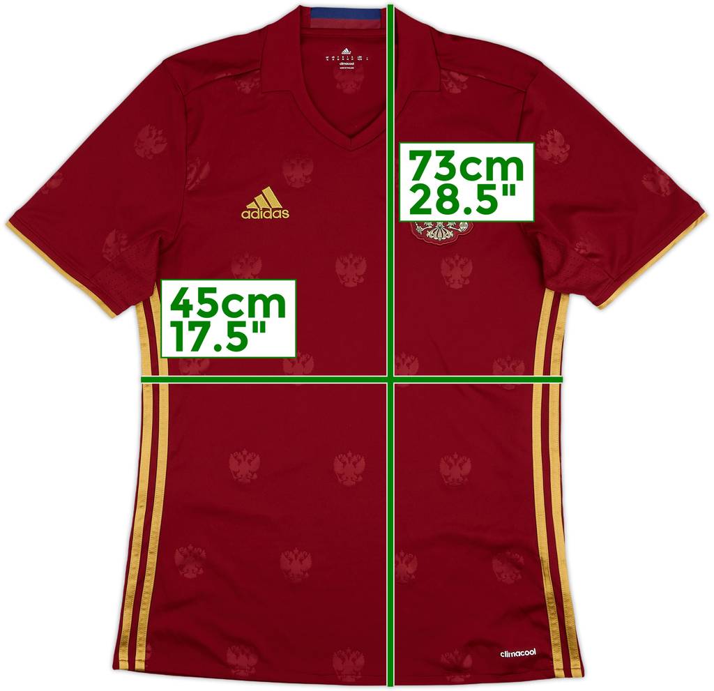 2016-17 Russia Home Shirt - 9/10 - (M)