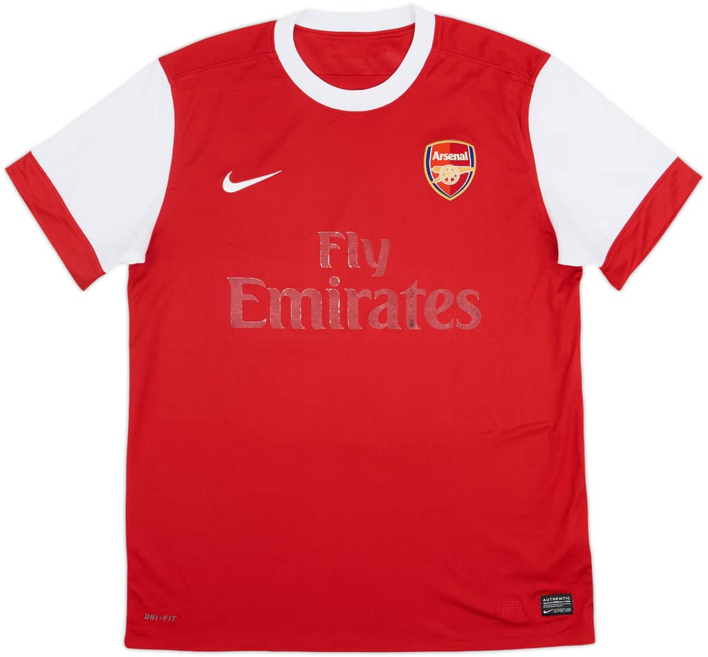 2010-11 Arsenal Home Shirt - 4/10 - (L)