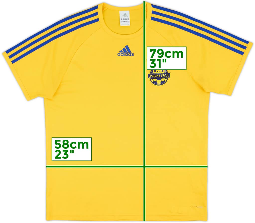 2010-12 Ukraine Basic Home Shirt - 7/10 - (M)