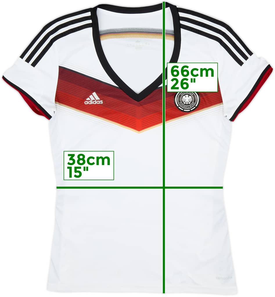 2014-15 Germany Home Shirt - 9/10 - (Women's L)