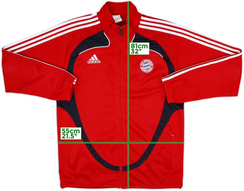 2008-09 Bayern Munich adidas Track Jacket - 9/10 - (L)