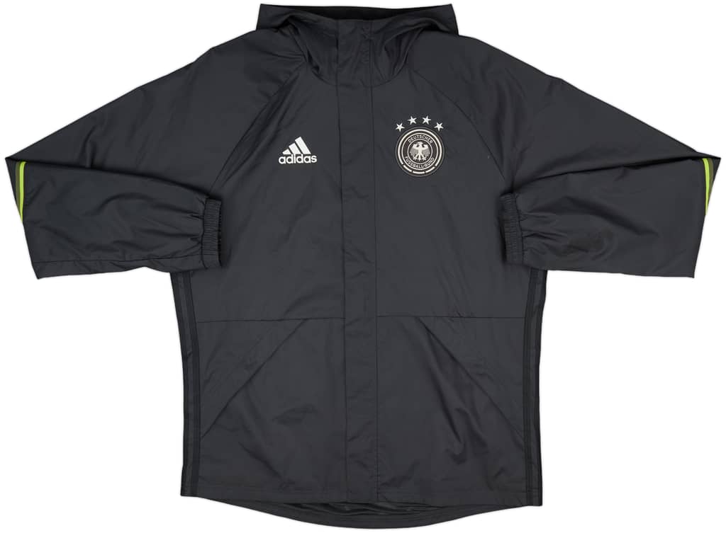 2015-16 Germany adidas Hooded Rain Jacket - 9/10 - (L)