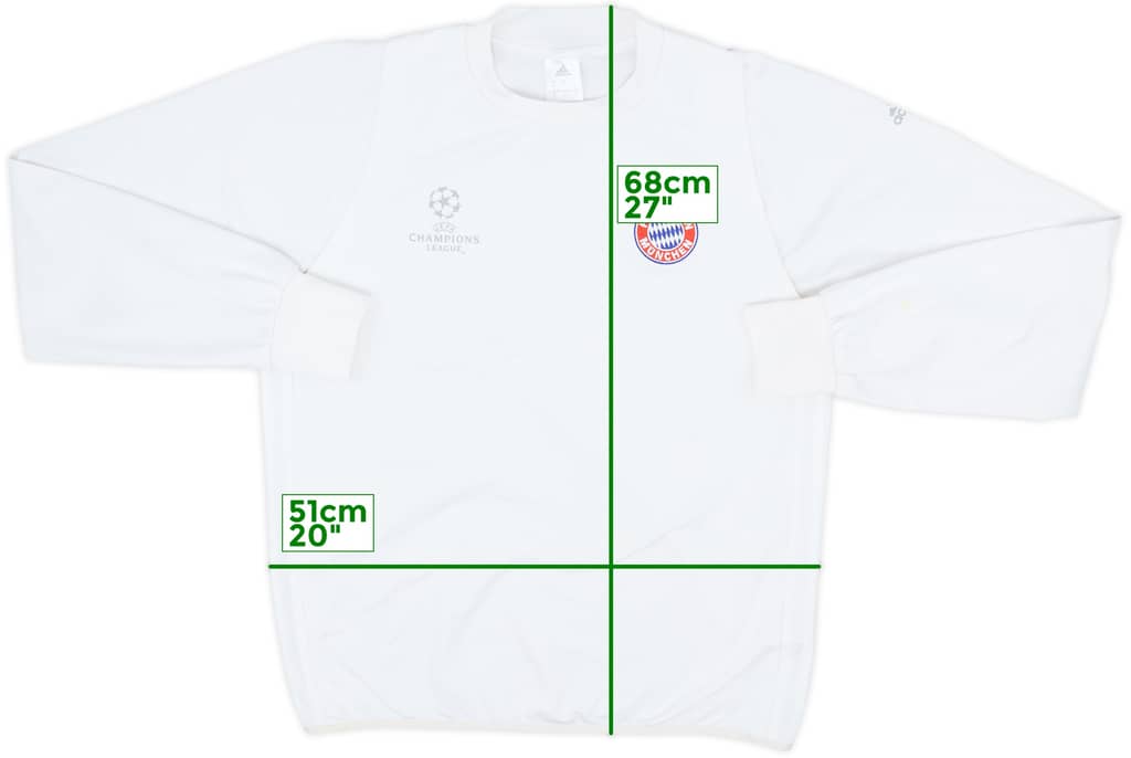 2016-17 Bayern Munich CL adidas Sweat Top - 6/10 - (L)