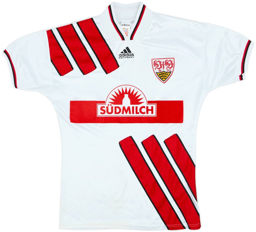 1993-95 Stuttgart Home Shirt - 8/10 - (S)