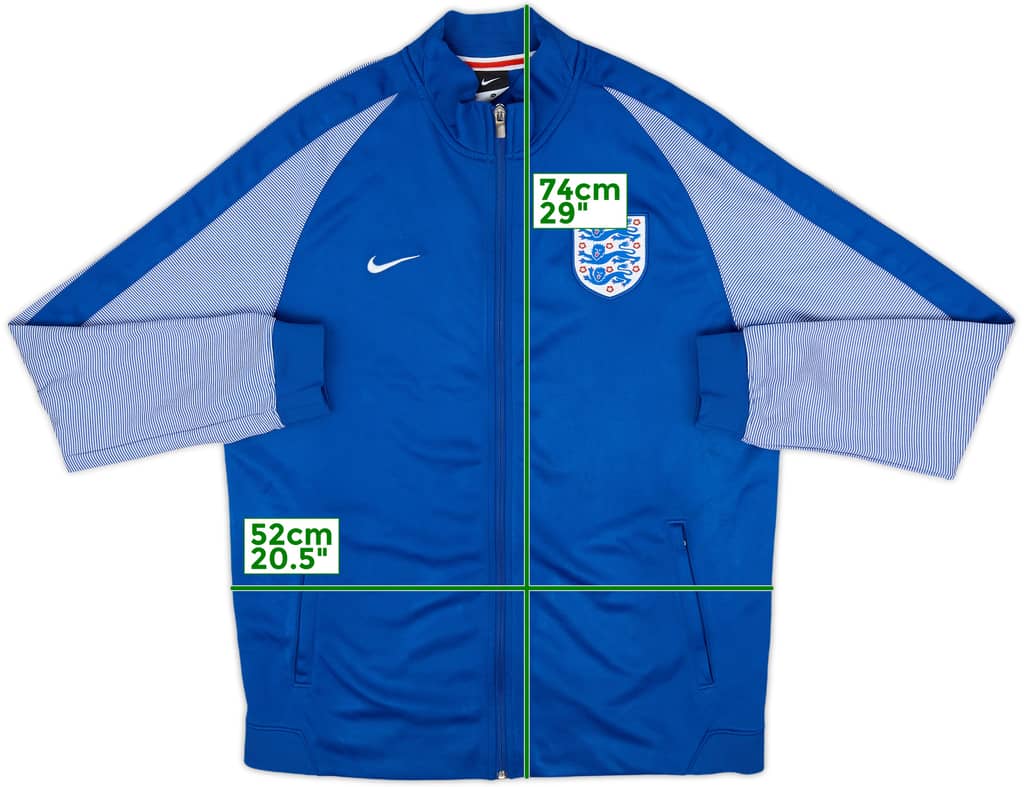 2016-17 England Nike Track Jacket - 7/10 - (XL)